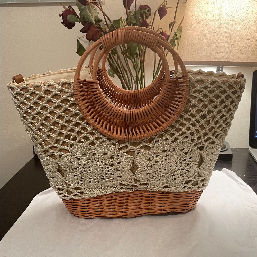 Crochet purse by INC